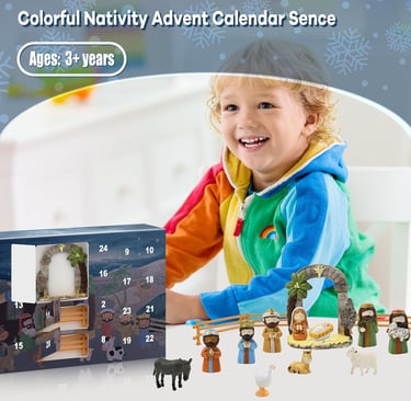 advent calendar with child toys