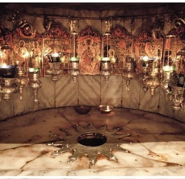 Nativity Grotto in Church of the Nativity