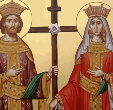 Constantine the Great and Empress Helena