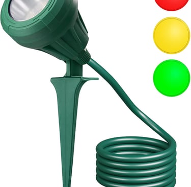 Outdoor rated LED spotlight