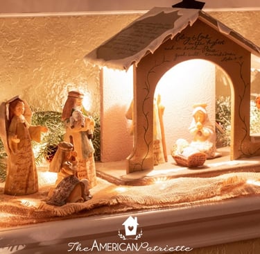 Nativity on mantle