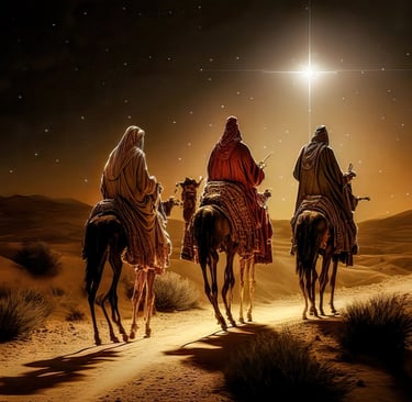 Magi travelling
