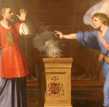 Gabriel with Zechariah