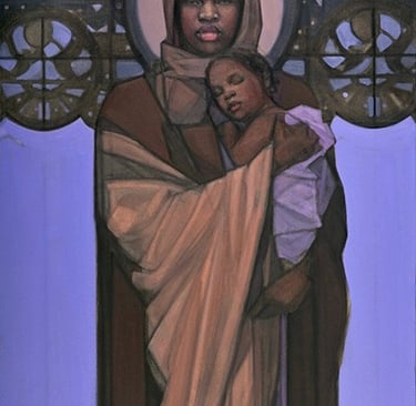 Black Mary and Jesus