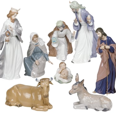 Lladro Nativity set