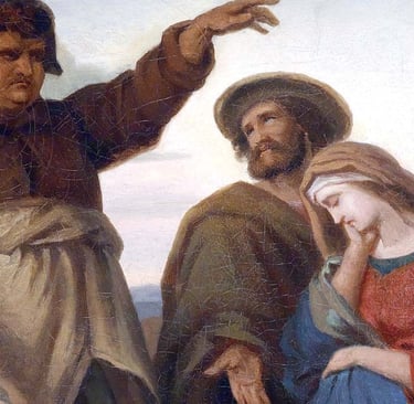 Mary and Joseph turned away
