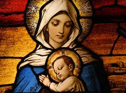 Mary Holding Baby Jesus