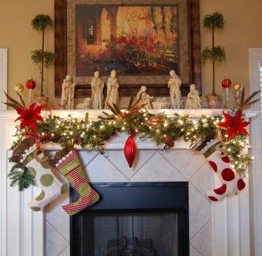 Nativity on mantle