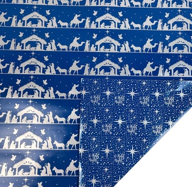 Premium Nativity themed wrapping paper