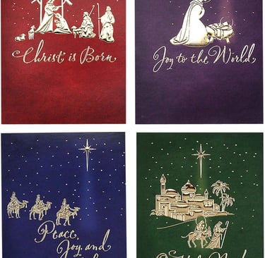 Various Christmas cards