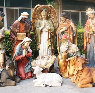 Outdoor high quality Nativity display