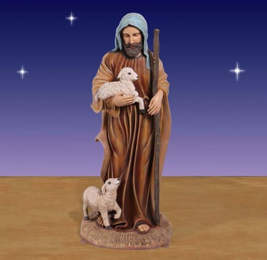 Shepherd figure