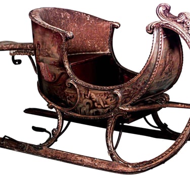 Old fashion traditional sleigh