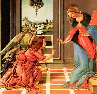 the-annunciation-virgin-mary-archangel-gabriel-sandro-botticelli
