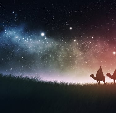 3 Wise Men on Their Journey