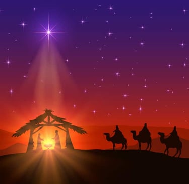 3 Wise Men and Nativity