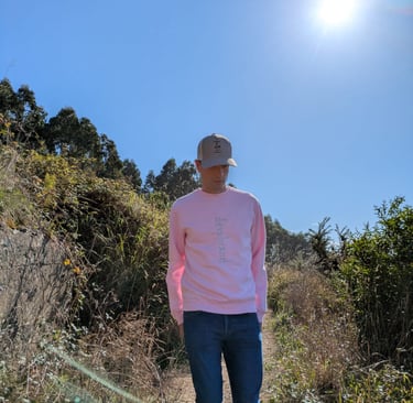 Sudadera rosa Devabrand