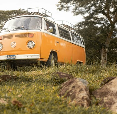 Classic camper van