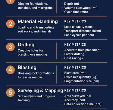 Bulldozer vs Excavator