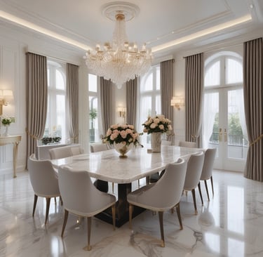 photo of white staircase