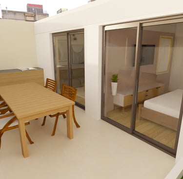 terraza flat 101