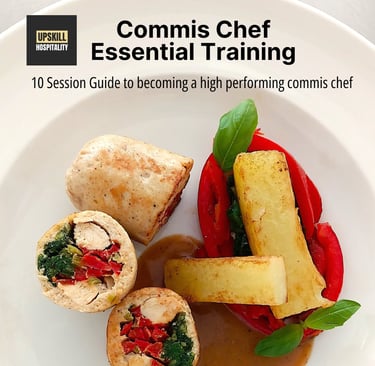 commis chef training course in Dubai professional kitchen