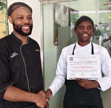 Chef de partie training course in Dubai professional kitchen