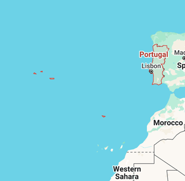 Map of Portugal