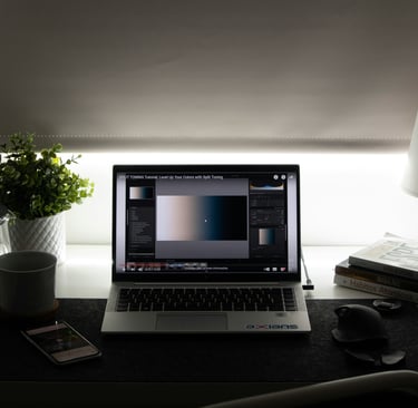 Everyday Work Desk with Essentials