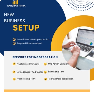 image for new business setup description