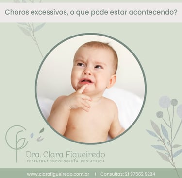 Bebê com choro sem parar