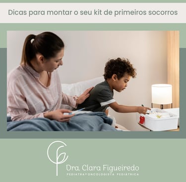 Montar um kit de Primeiros socorros