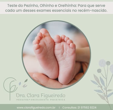 Teste do pezinho - pediatra
