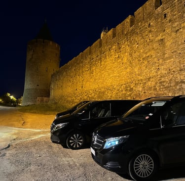VTC Carcassonne van