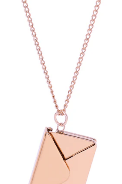 Love Letter Necklace Rose
