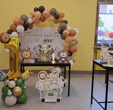 Allestimento per compleanno