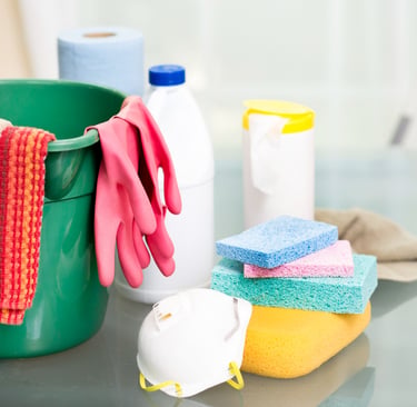 Commercial cleaning supplies
