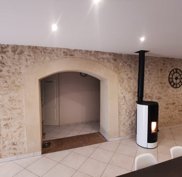 decoratioon pierre mur maison