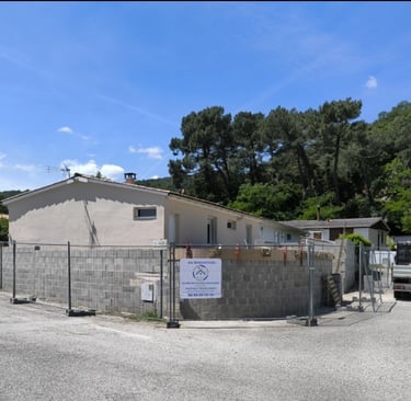 cloture en parpaing arrondi