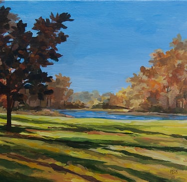 "Astoria Park" Acrylic $750