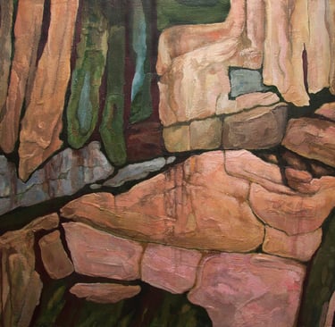 "Cephas" Acrylic $750
