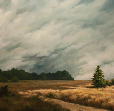"Cold Front Coming" Acrylic $1250