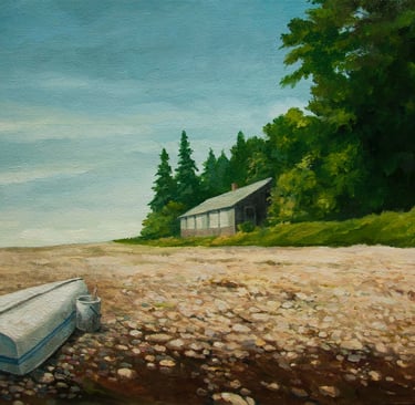 "The Fisherman's House" Acrylic $550