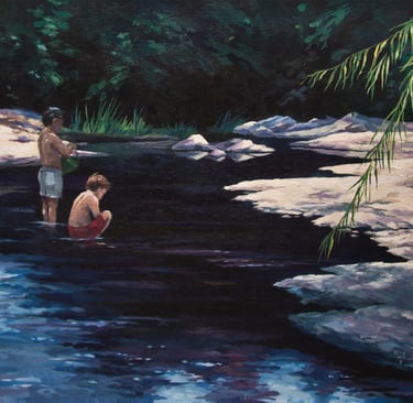 "Friends" Acrylic $750