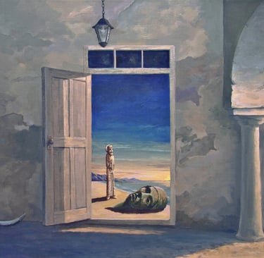 "Itinerant Memories" Acrylic $750