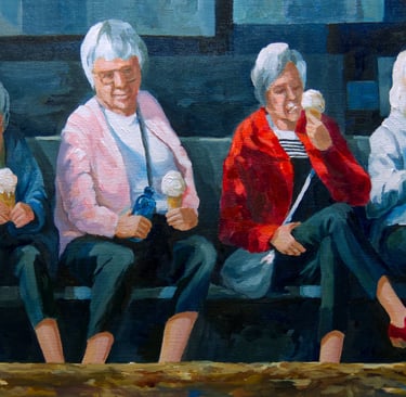 "Life Is Good" Acrylic $750