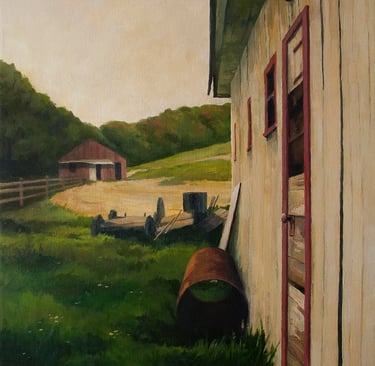 "Looking Back" Acrylic $700