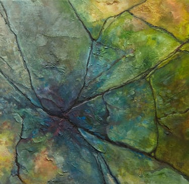 "Medley" Acrylic and Geon 90 $725