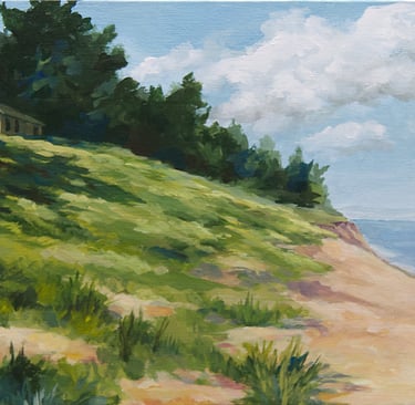"Michigan" Acrylic $600