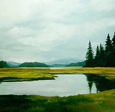 "Mt. Dessert" Acrylic $600